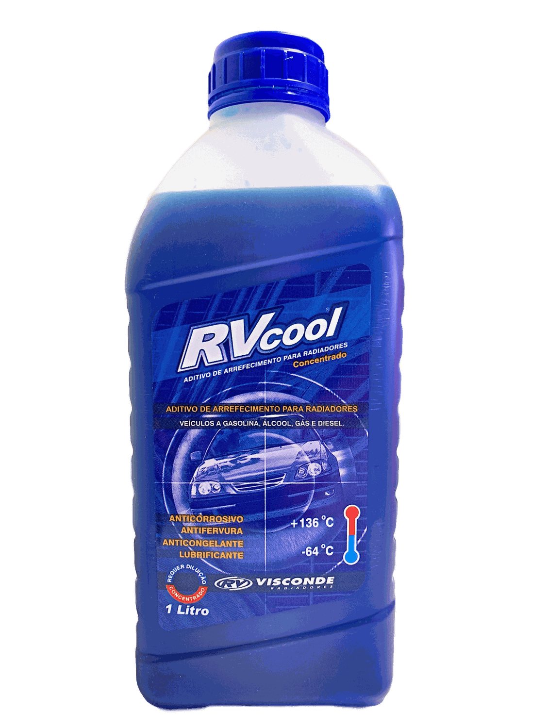 ADITIVO RADIADOR AZUL PRONTO PARA USO 1L - MULTIMARCAS