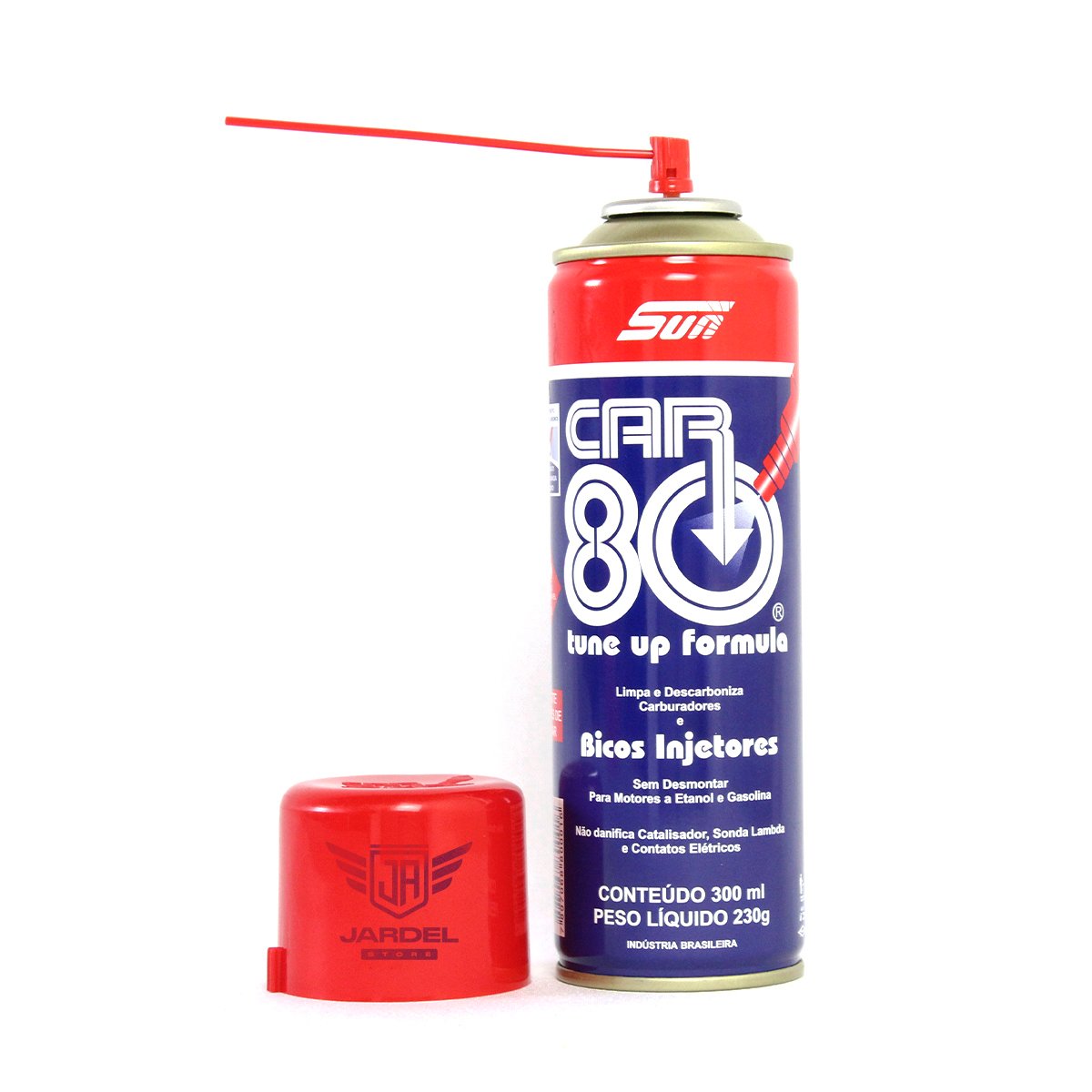 DESCARBONIZANTE 300ML CAR80 - LIMPA BICOS INJETORES, TBI E CARBURADORES