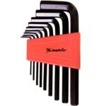 JOGO DE CHAVE ALLEN 1,5 A 10MM UNIVERSAL - 9 PEÇAS