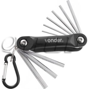 Jogo de Chaves Allen Canivete com Ponta Bola Multimarcas - 8 Peças