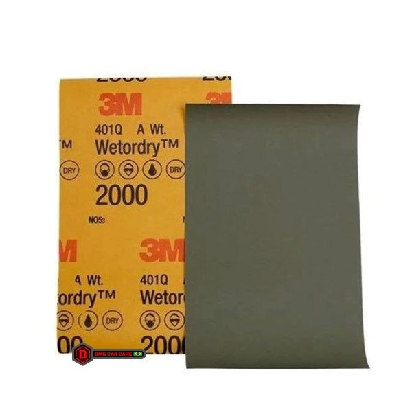 LIXA D'ÁGUA GRÃO 2000 - POLIMENTO E ACABAMENTO AUTOMOTIVO - 25 FOLHAS