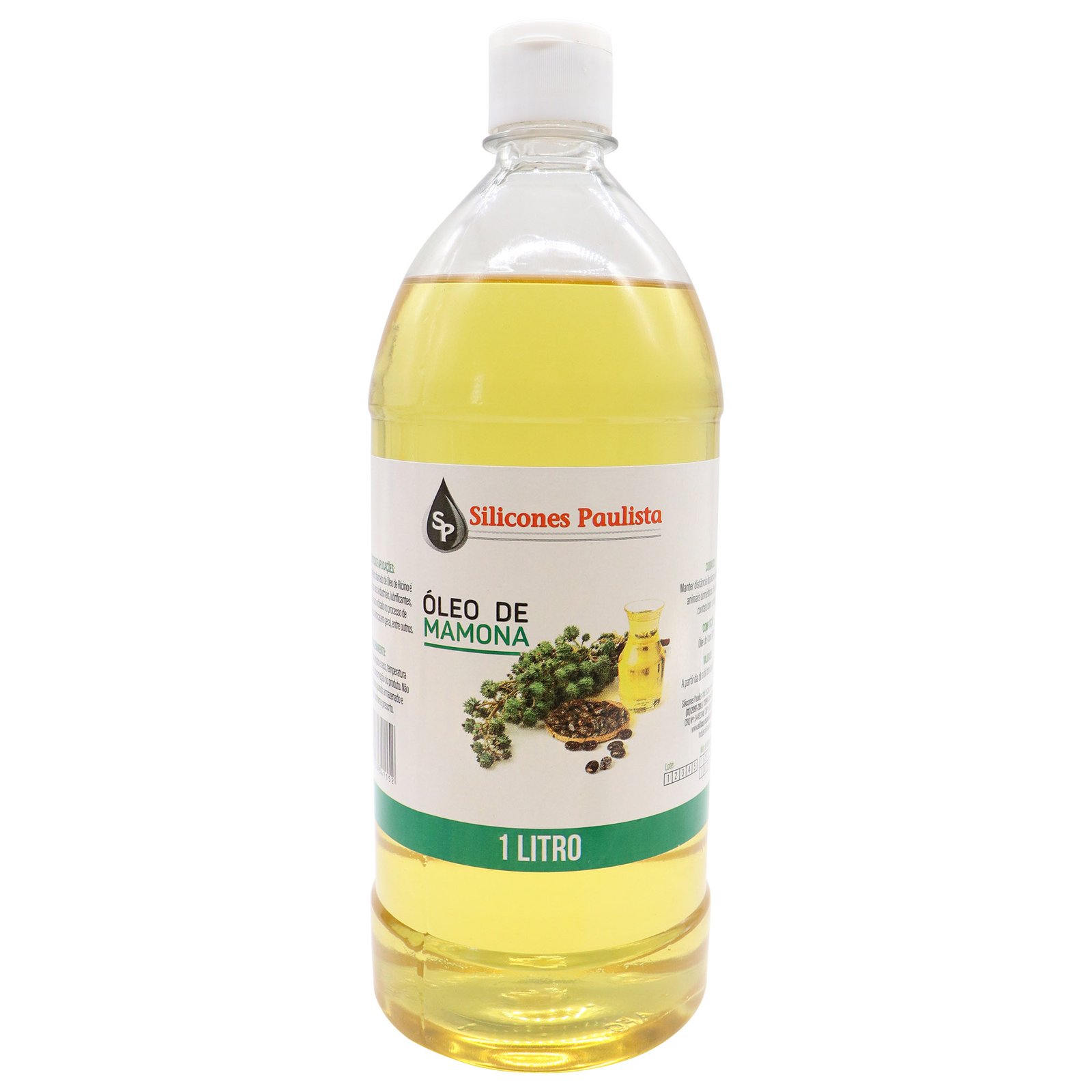 ÓLEO VEGETAL DE MAMONA 1 LITRO – LUBRIFICANTE MULTIMARCAS