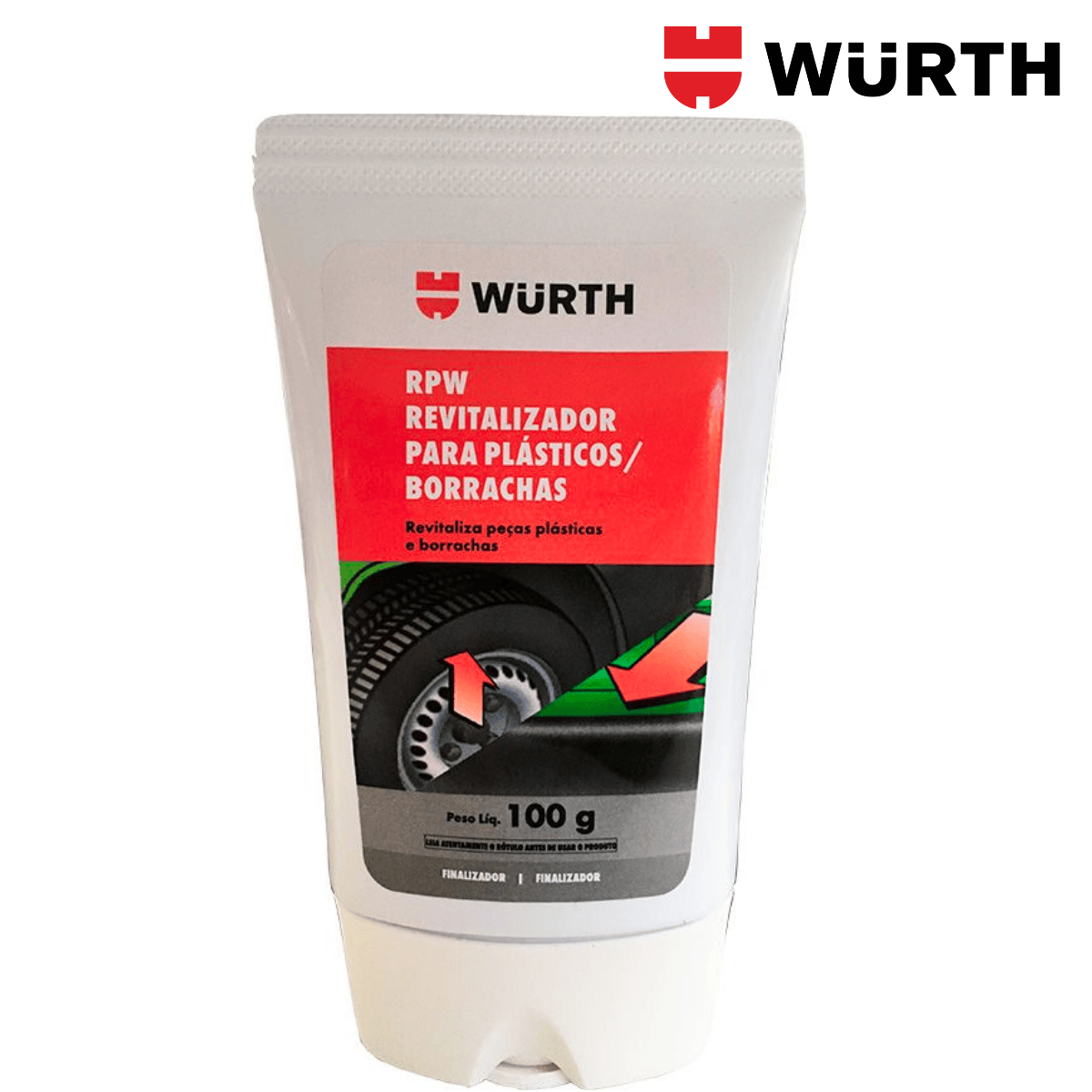 REVITALIZADOR DE PLÁSTICO E BORRACHAS LUXCAR 100g