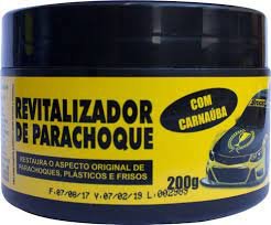 Revitalizador de Parachoque 200g com Carnaúba - Restaura o Brilho Original