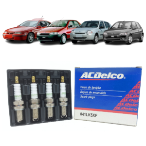 VELA IGNICAO GM ASTRA 95/96, CALIBRA, RENAULT CLIO 1.0 8V GAS, CITROEN XANTIA, XSARA, , ZX 2.0 e 1.8 8V e 16V - BKR5EKC