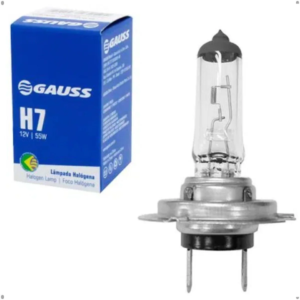 LAMPADA H7 FAROL BAIXO 12V-55W   GM, FIAT, FORD, VW     MULTIMARCAS GAUSS