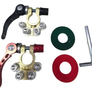 TERMINAL BATERIA ENGATE RAPIDO POSITIVO E NEGATIVO KIT