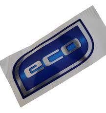 EMBLEMA TAMPA TRASEIRA ECO  -    GM ONIX, NOVO PRISMA, COBALT, MONTANA
