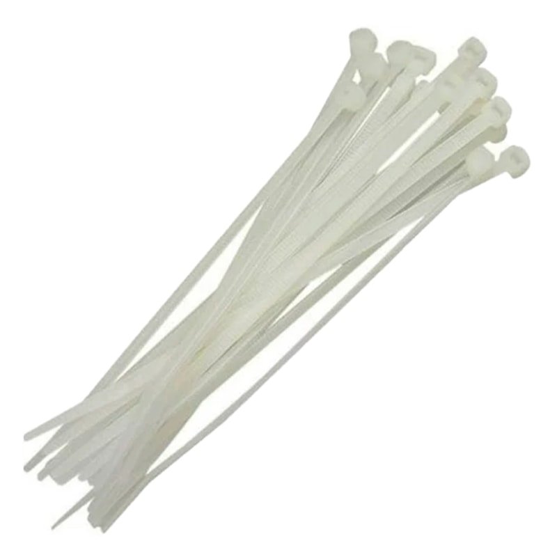 ABRACADEIRA NYLON 25X200MM COLOR UNIVERSAL - 100 PEÇAS