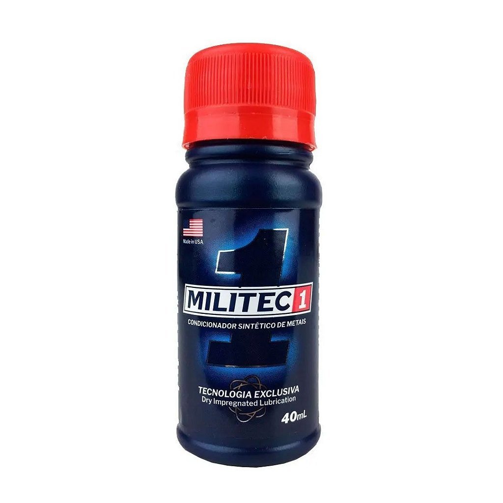 ADITIVO OLEO MOTOR MILITEC 200ML MULTIMARCAS - CONDICIONADOR DE METAIS