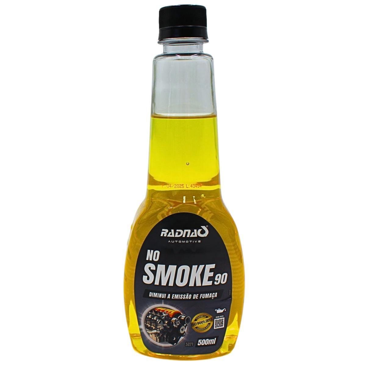 ADITIVO ÓLEO MOTOR RADNAQ 500ML MULTICARCAS ANTI FUMAÇA NO SMOKE