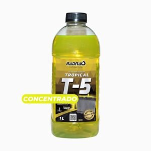 ADITIVO RADIADOR RADNAQ T-5 AMARELO CONCENTRADO 1L - GM VW FIAT FORD MULTIMARCAS