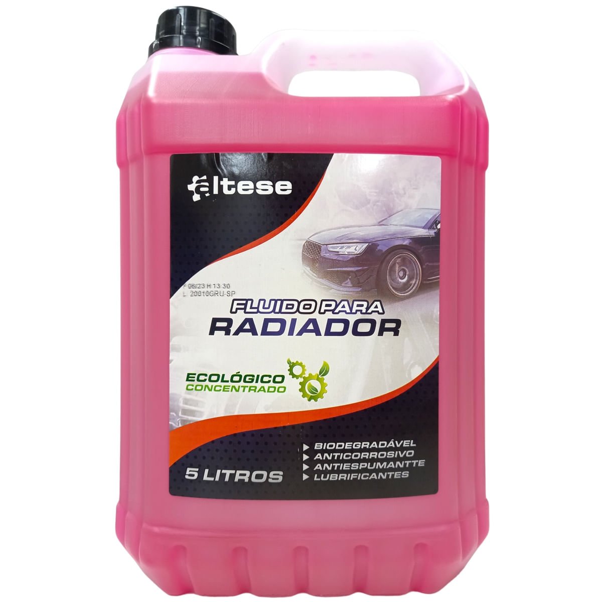 ADITIVO RADIADOR ROSA 5 LITROS - MULTIMARCAS - FLUIDO PRONTO PARA USO