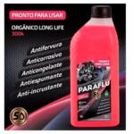 ADITIVO RADIADOR ROSA PARAFLU PRONTO PARA USO 1 LITRO - PROTEÇÃO MÁXIMA PARA SEU MOTOR