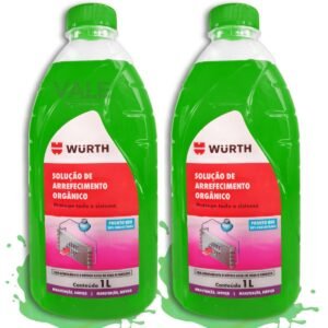 ADITIVO RADIADOR VERDE WURTH PRONTO PARA USAR 1 LITRO