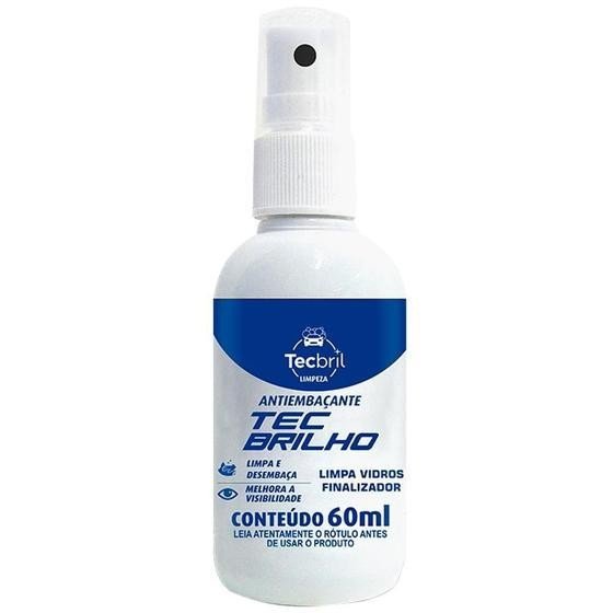 ANTIEMBACANTE VIDROS 60ML - UNIVERSAL - TECBRIL
