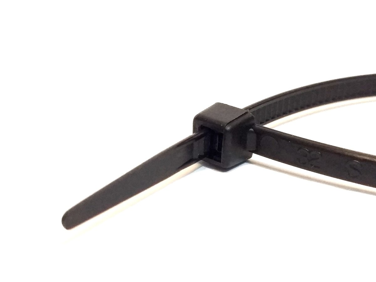 CINTA PLÁSTICA NYLON 3,6 X 140MM - IDEAL PARA ORGANIZAR FIOS E CABOS