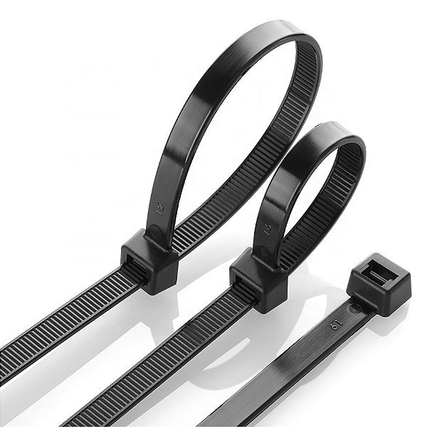CINTA PLÁSTICA NYLON ABRAÇADEIRA 40CM - ENFORCA GATO - 100 UNIDADES