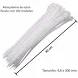 CINTA PLÁSTICA NYLON MULTIMARCAS 4,8 MM X 300 MM - 200 UNIDADES