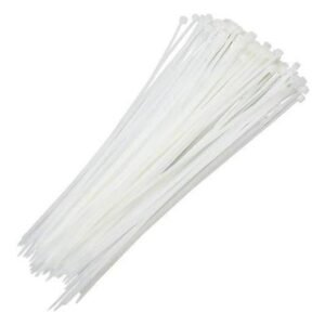 CINTA PLÁSTICA PRETA 100MM X 2,5MM – KIT COM 100 PEÇAS