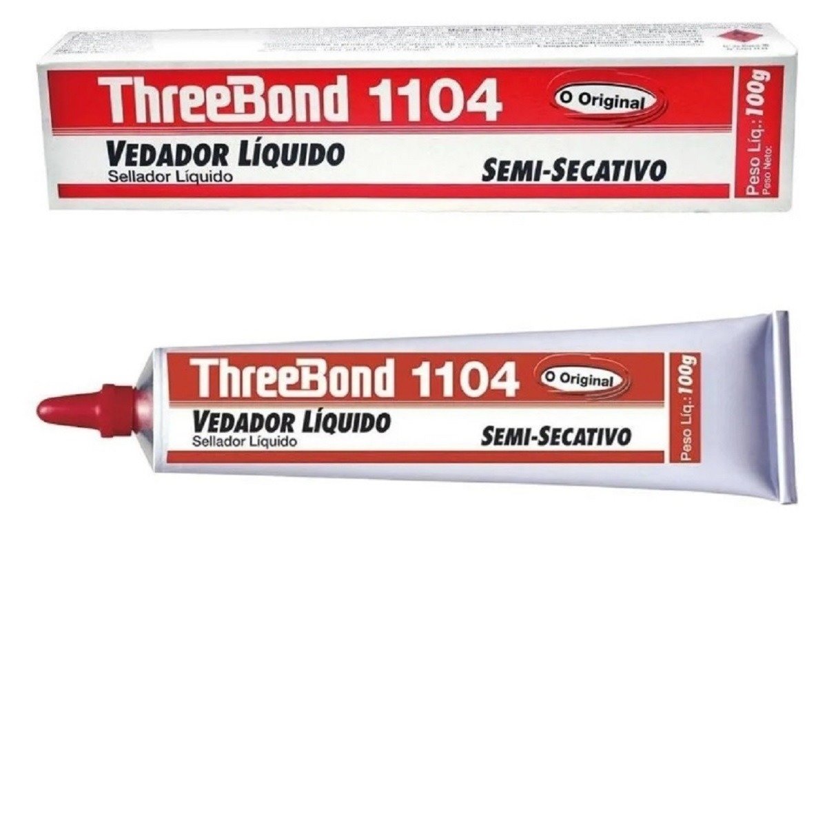 COLA BRANCA THREE BOND 1104 - 100GR - VEDADOR SEMISSECATIVO