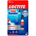 COLA SUPER BONDER 2G - ADESIVO MULTIMARCAS PARA REPAROS RÁPIDOS