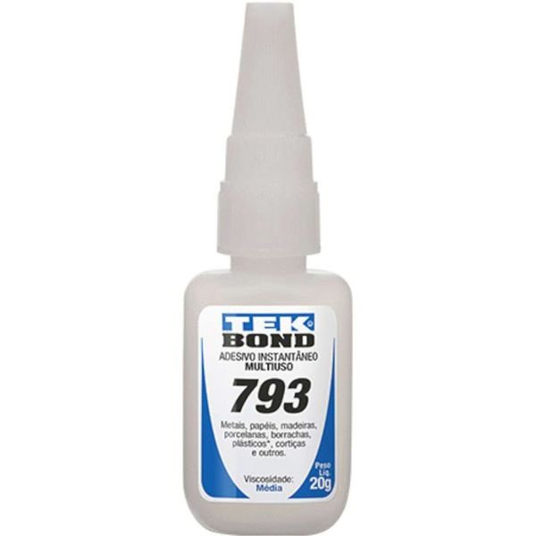 COLA SUPER BONDER 2G - ADESIVO MULTIMARCAS PARA REPAROS RÁPIDOS
