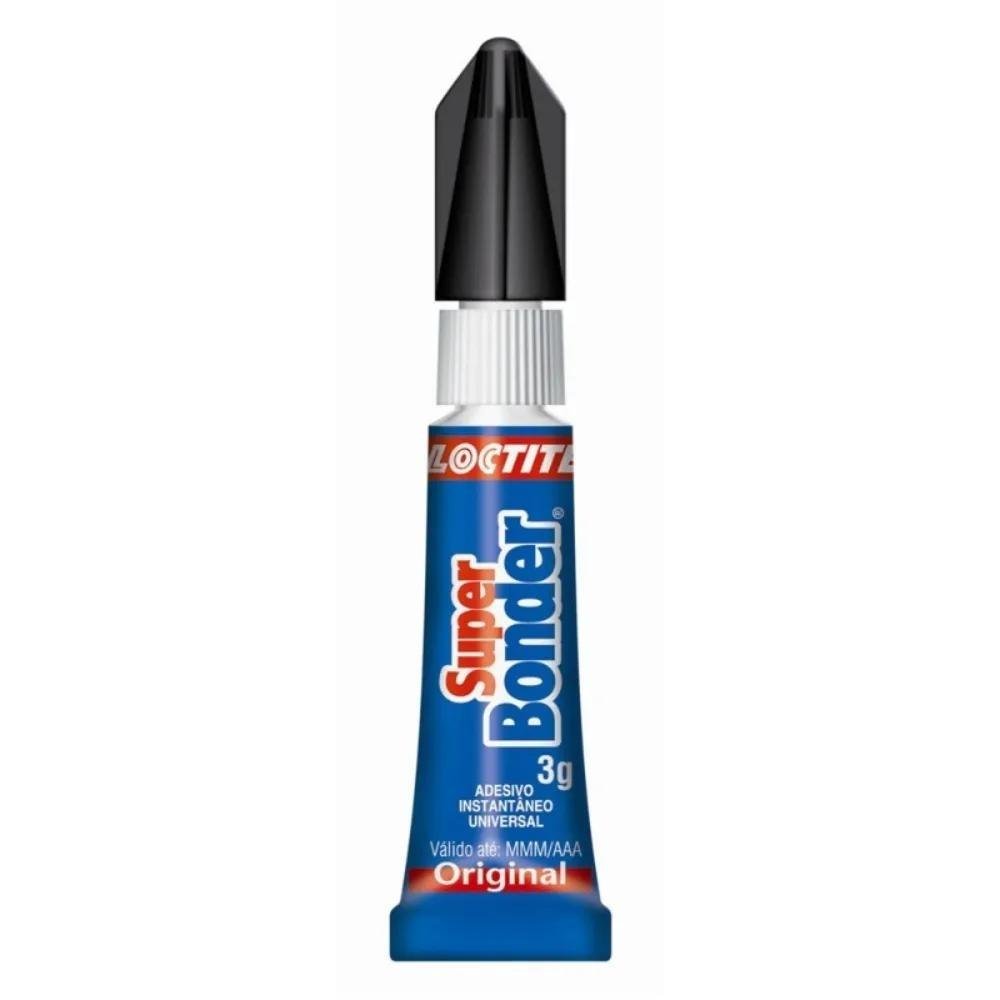 COLA SUPER BONDER 2G - ADESIVO MULTIMARCAS PARA REPAROS RÁPIDOS