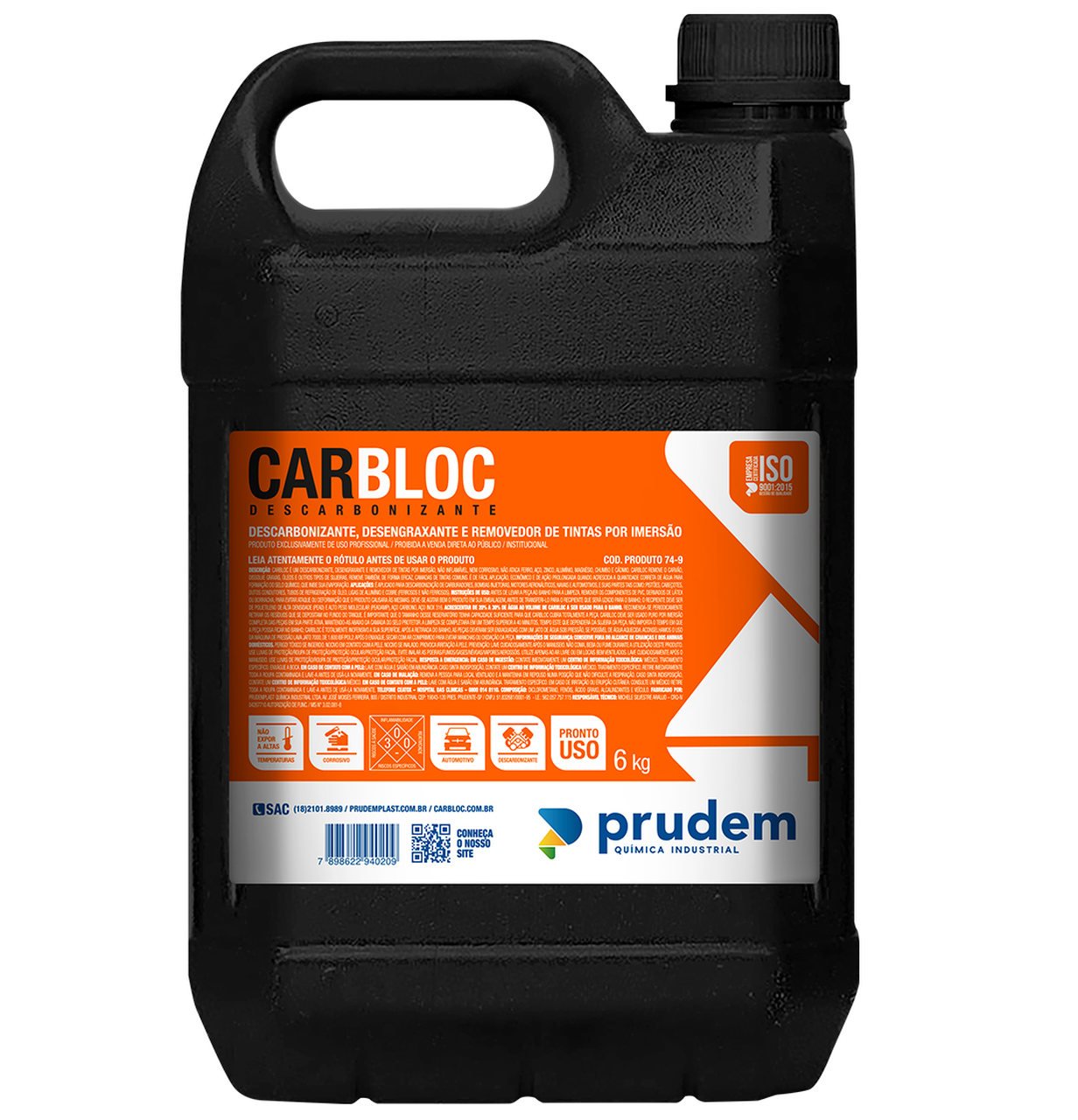 DESCARBONIZANTE 270ML MULTIMARCAS GM, FIAT, FORD, VW - CAR80