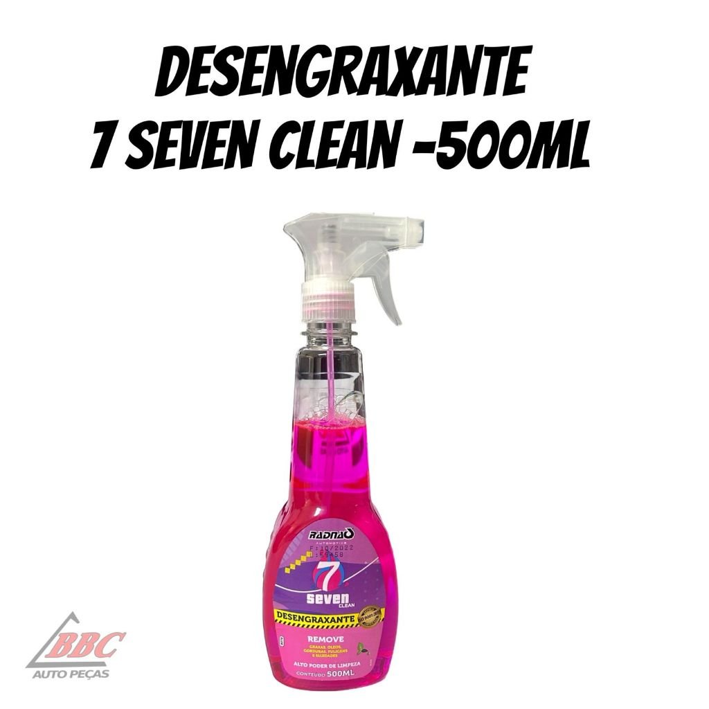 DESENGRAXANTE RADNAQ 500ML - REMOVEDOR DE GRAXA, ÓLEO, GORDURA E SUJIDADE