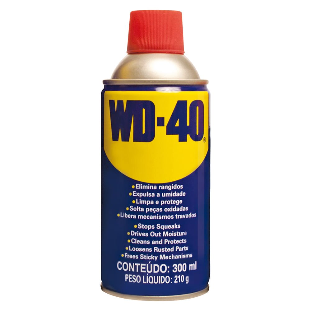 DESENGRIPANTE SPRAY 300ML WD-40 - Lubrificante Multiuso