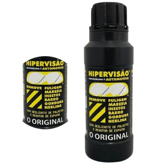 DESSEMBACANTE LIMPADOR PARA BRISA HIPERVISÃO 90ML - GM, FIAT, FORD, VW