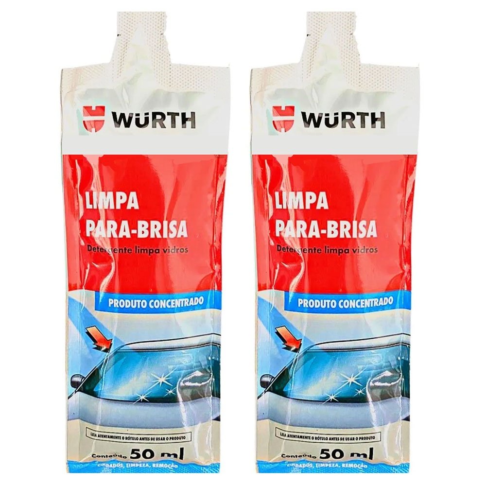 DETERGENTE LIMPADOR PARA BRISA 50 ML - WURTH