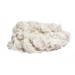 ESTOPA BRANCA 1KG - PANO DE LIMPEZA UNIVERSAL PARA GRAXA E POLIMENTO