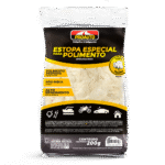 ESTOPA PARA POLIMENTO BRANCA 200G - IDEAL PARA LIMPEZA E POLIMENTO