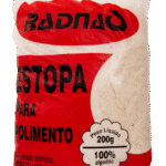 ESTOPA PARA POLIMENTO BRANCA 200G - IDEAL PARA LIMPEZA E POLIMENTO