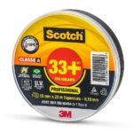 FITA ISOLANTE PRETA 19MM X 20M - VERSÁTIL PARA USO DOMÉSTICO E PROFISSIONAL
