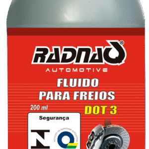 FLUIDO DE FREIO 200ML DOT 3 RADNAQ - MULTIMARCAS