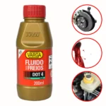 FLUIDO DE FREIO 200ML DOT 4 MULTIMARCAS