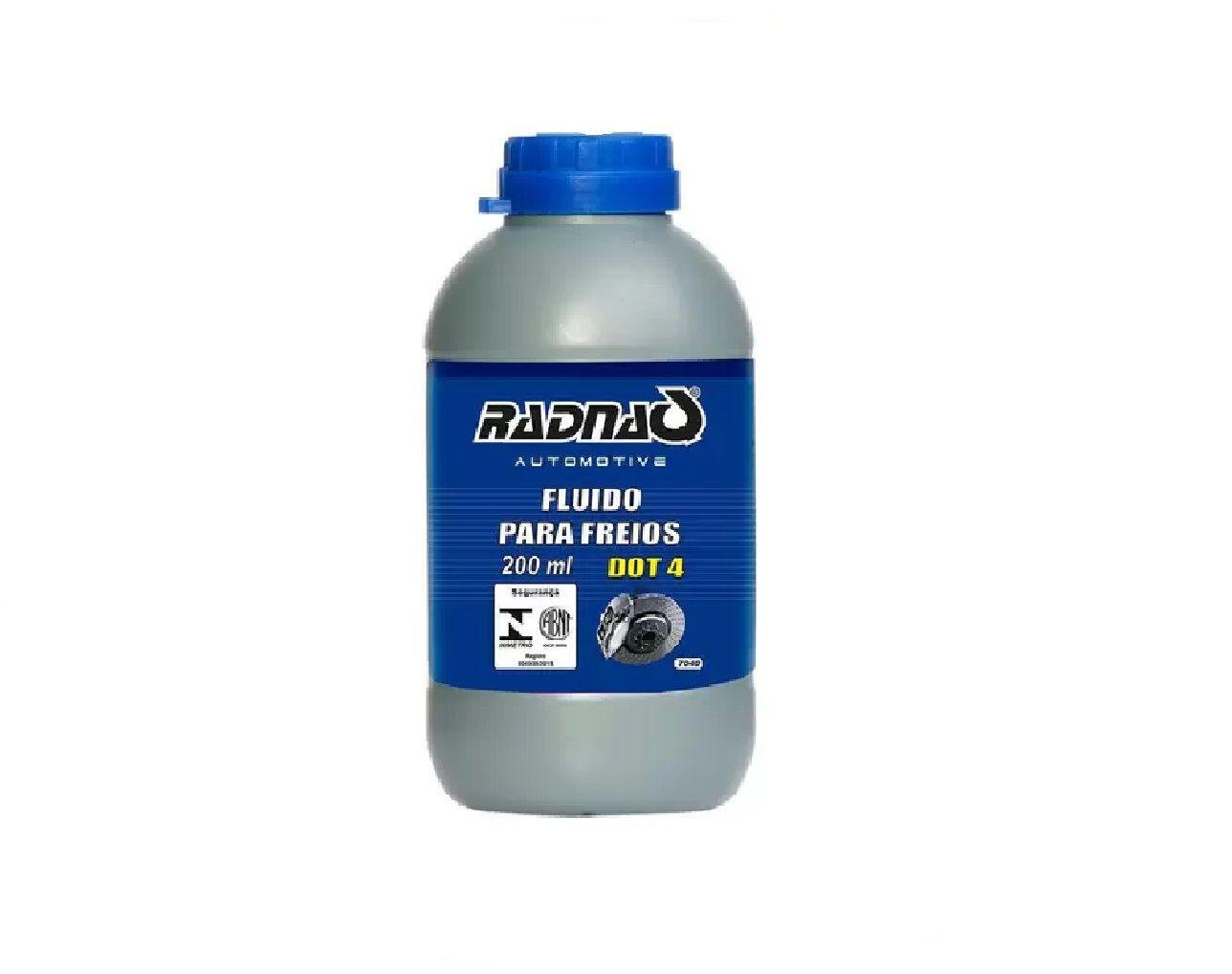 FLUIDO DE FREIO 200ML DOT 4 MULTIMARCAS