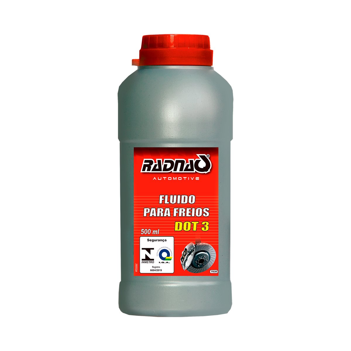 FLUIDO FREIO DOT 3 500ML - MULTIMARCAS E COMPATÍVEL COM VÁRIOS MODELOS