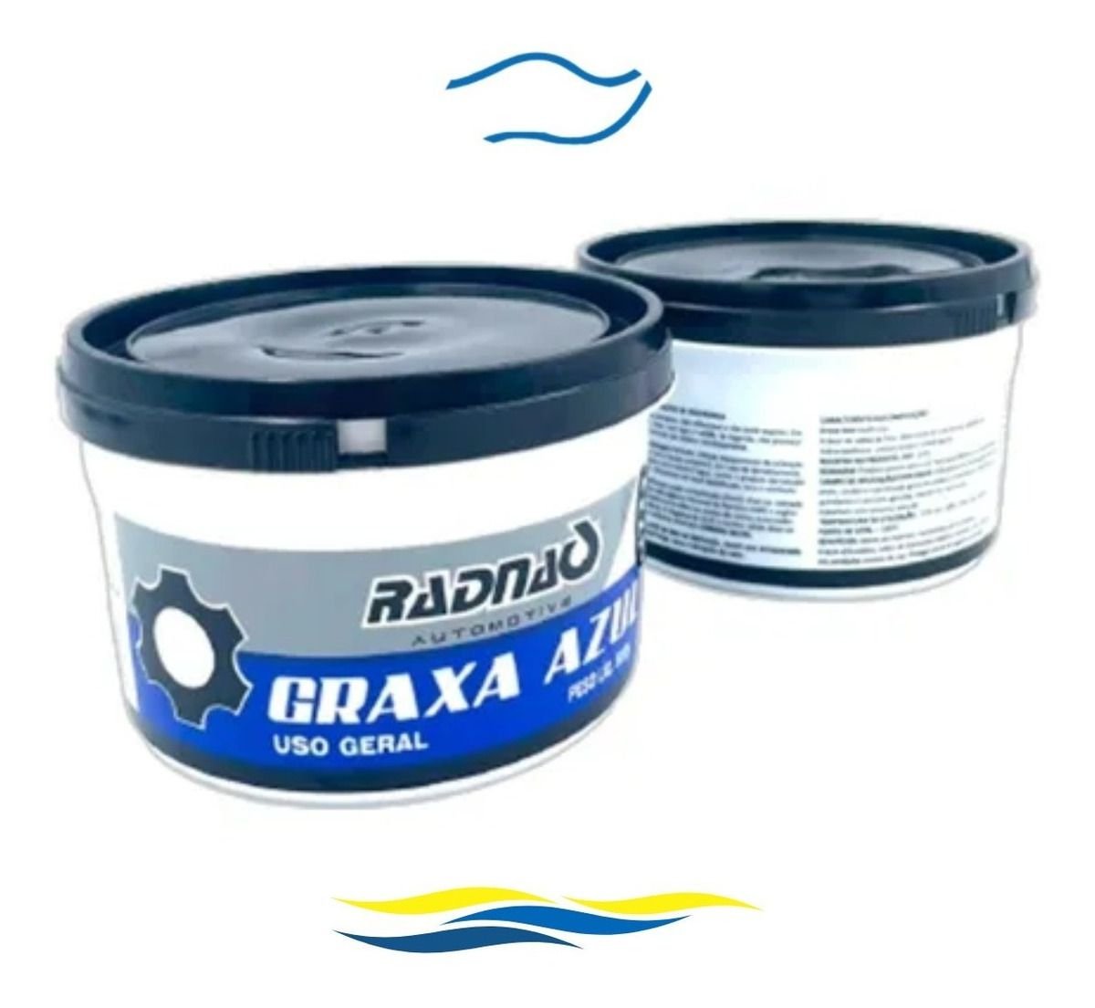 Graxas Azuis Radnaq 500g - Ideal Para GM, FIAT, FORD e VW