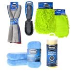 KIT LIMPEZA LAVA AUTO MULTIMARCAS - LUVA E TOALHA DE MICROFIBRA