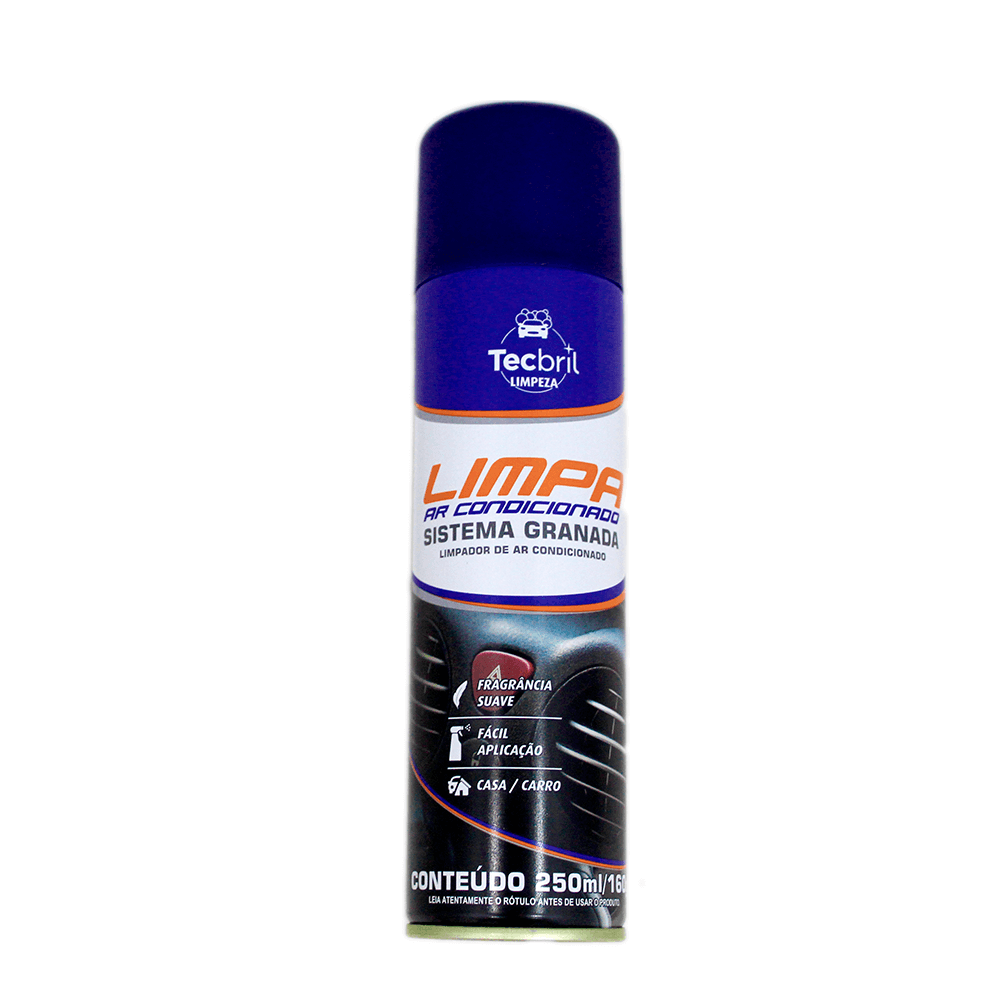 LIMPA AR CONDICIONADO 220ML - MULTIMARCAS CAR80 SPRAY COM FRAGRÂNCIA DE CARRO NOVO