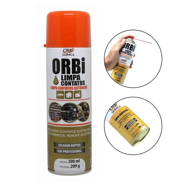 LIMPA CONTATO ELÉTRICO 300ML MULTIMARCAS CAR80 - AÇÃO RÁPIDA