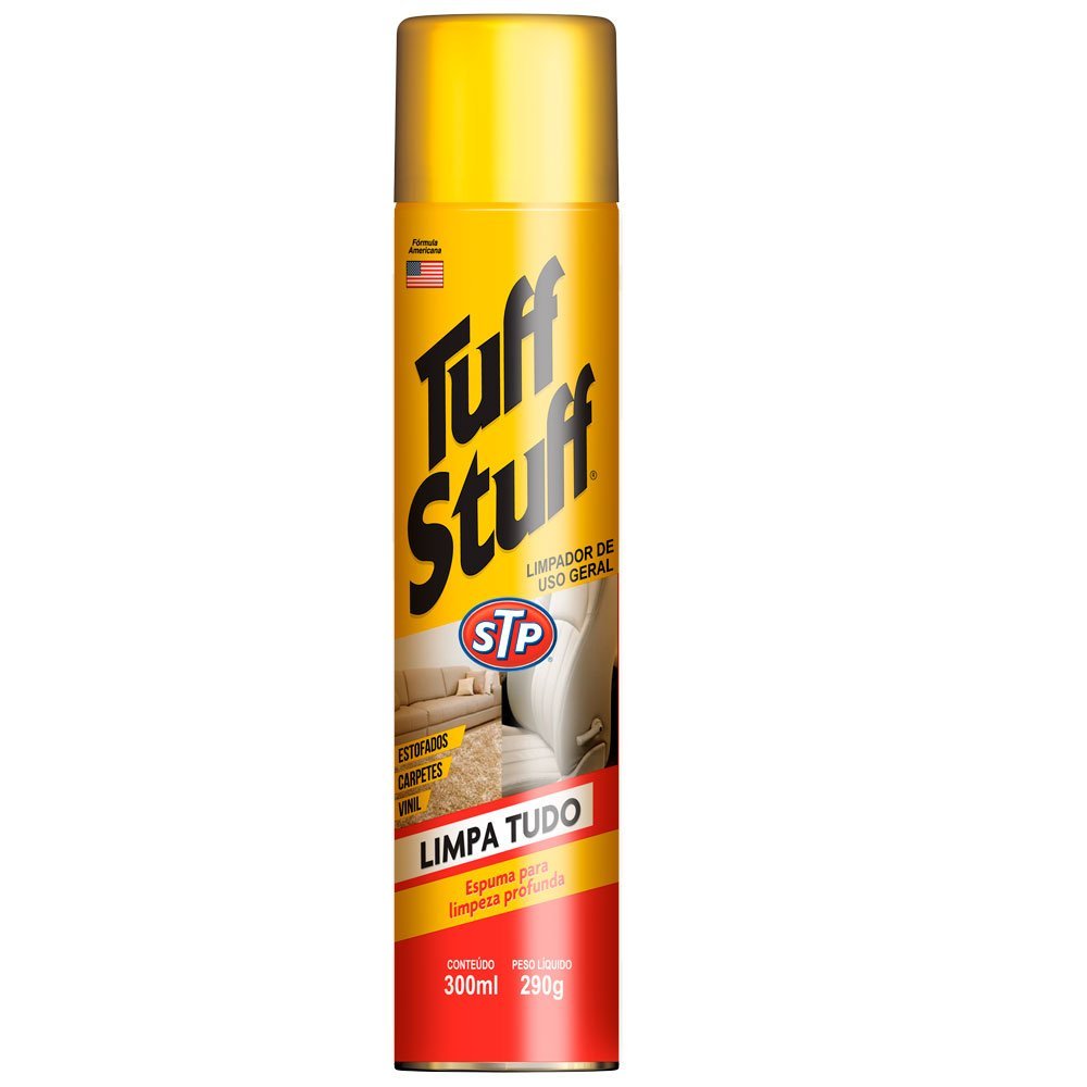 LIMPA ESTOFADO E COURO AEROSOL 300ML UNIVERSAL - ESPUMA LIMPADORA