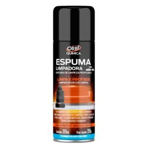LIMPA ESTOFADO E COURO AEROSOL 300ML UNIVERSAL - ESPUMA LIMPADORA