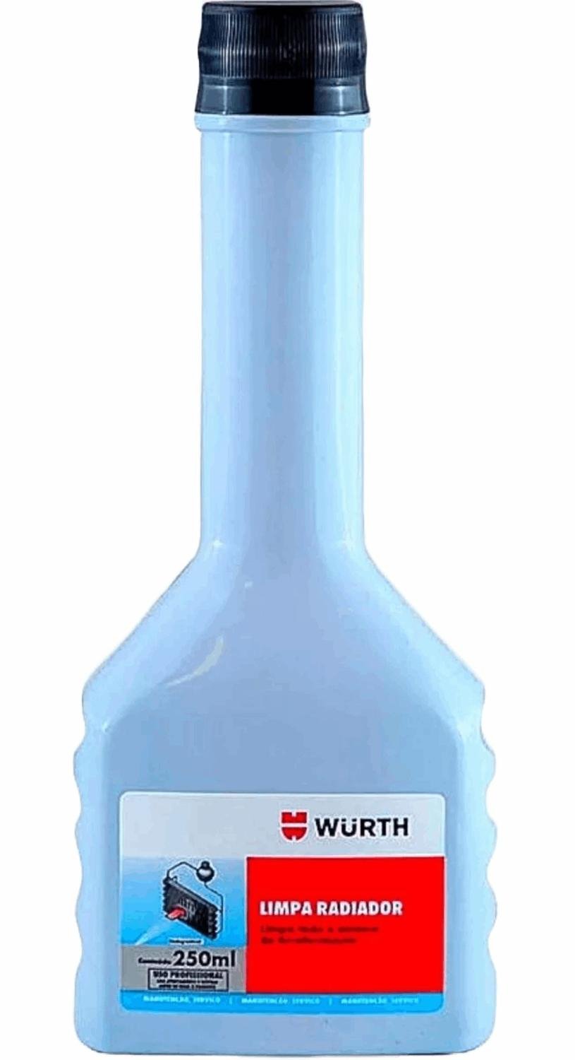 LIMPA RADIADOR 250ML WURTH - Eliminador de Ferrugem e Resíduos