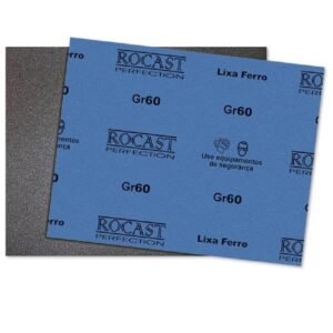 LIXA FERRO GRAU 100 - 230x280MM - PACOTE COM 50 UNIDADES