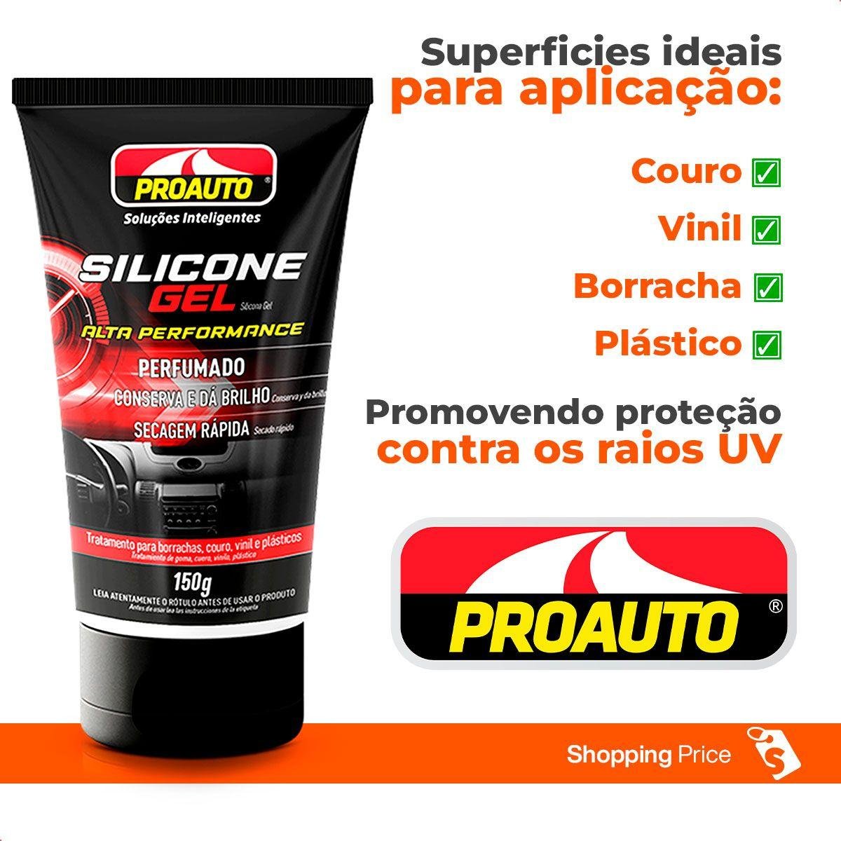 SILICONE GEL 150G - MULTIMARCAS PARA BORRACHAS, COURO, VINIL E PLÁSTICO
